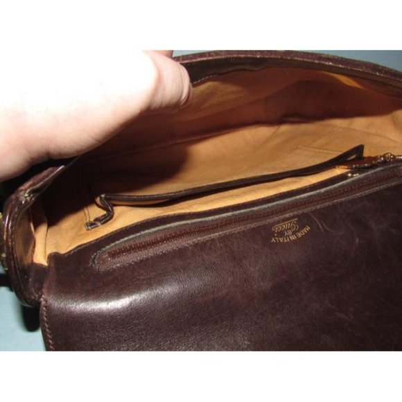 Gucci Brown Micro Guccissima Suede & Leather 1955 Horsebit Bag - Picture 3 of 12